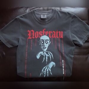 FINAL PRICE - Black Vintage Retro Horror Nosferatu Vampire Graphic Tee